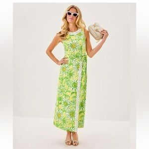 NWT Lilly Pulitzer Fresia Limoncello Sunbelievable maxi dress